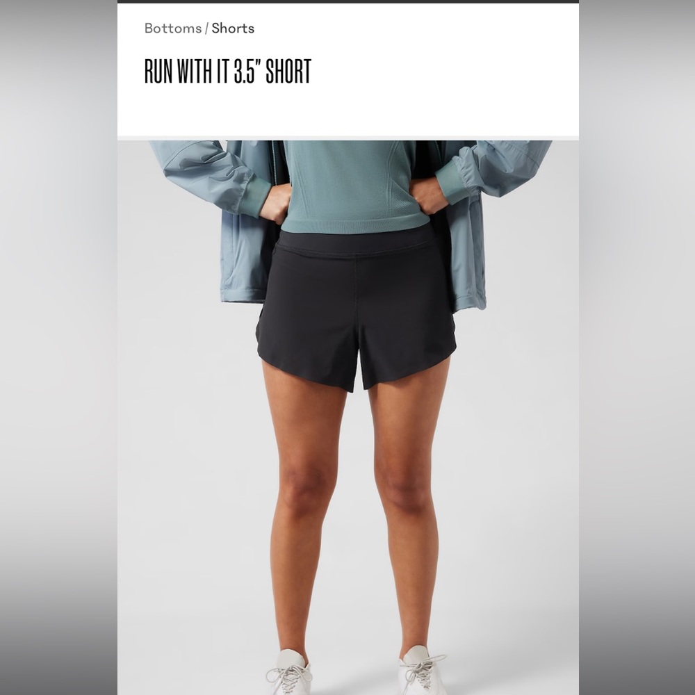 Athleta 3.5 inch shorts - Picture 3 of 8